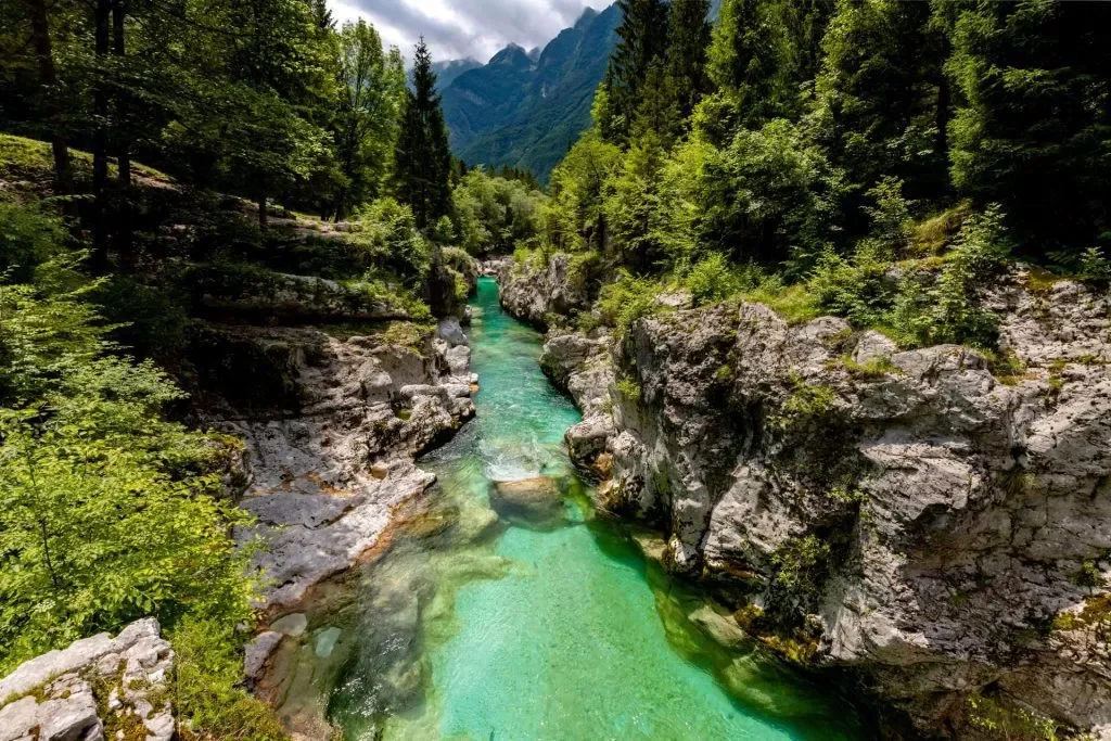 Emerald Soča River