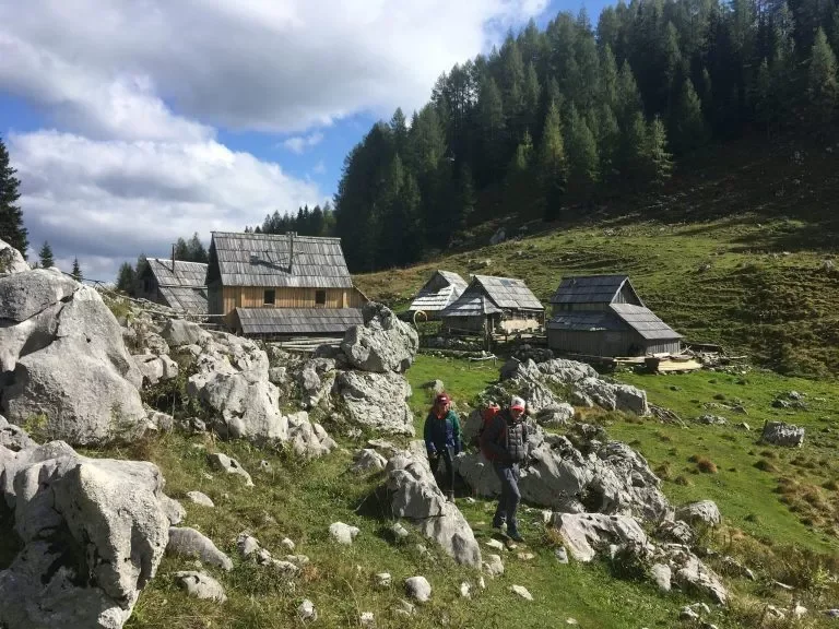 Planina Viševnik boven Bohinj