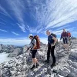 Kanjavec to fantastyczna wspinaczka z jednym z najlepszych widoków na Alpy Julijskie.