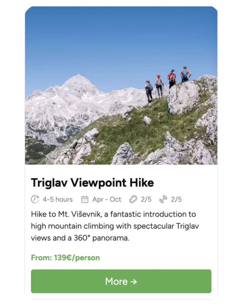 Product Triglav viewpoint