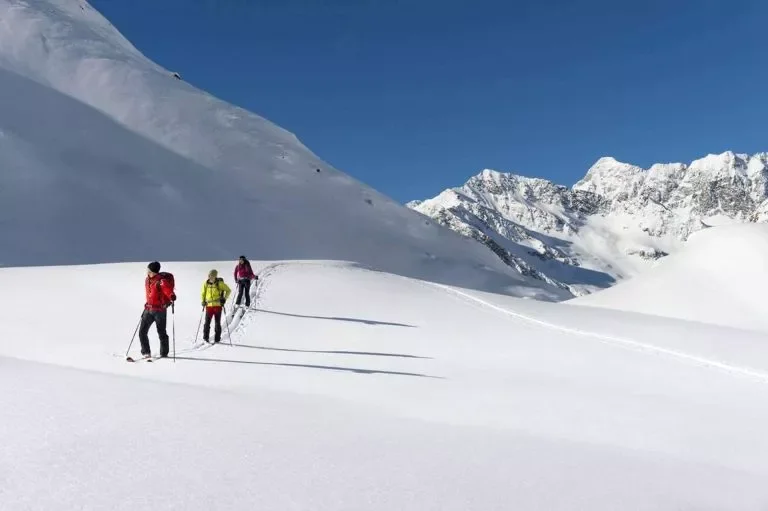 Ski touring in Julian Alps