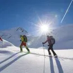 Esquí de travesía en el parque nacional de Triglav