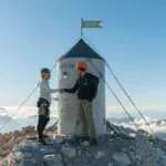 jusqu'au sommet du Triglav, haut et audacieux