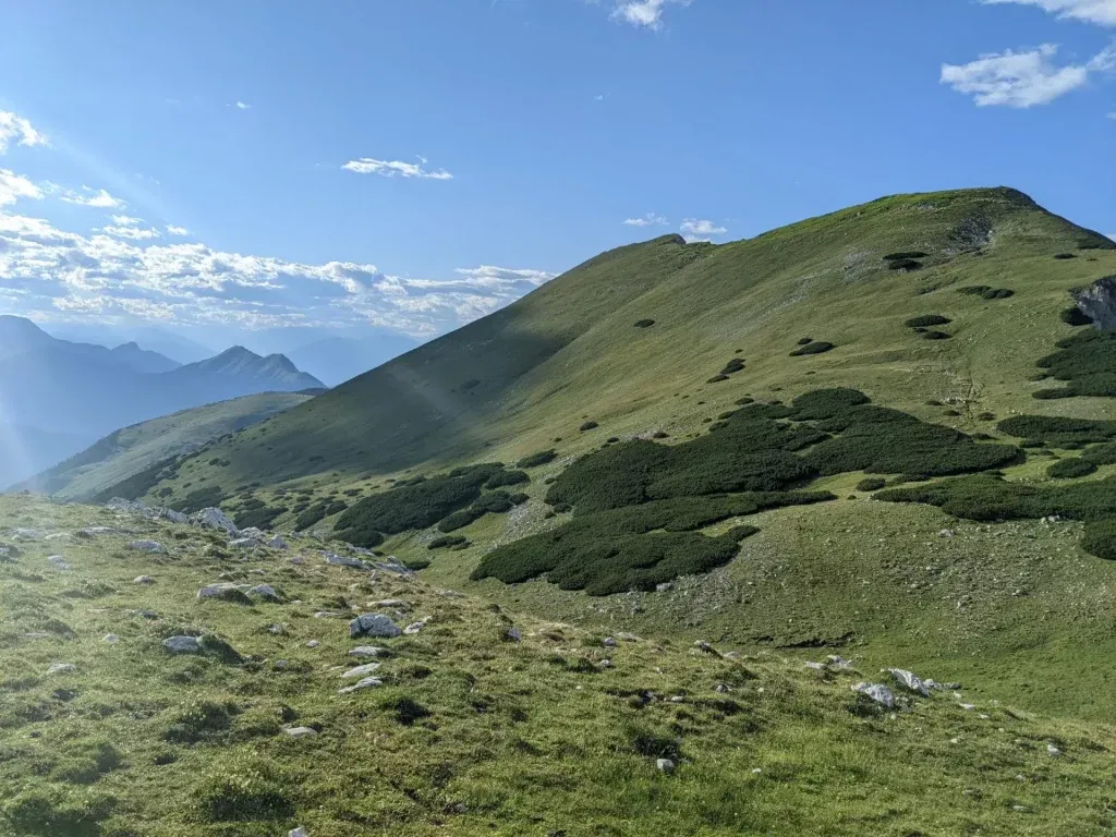 Vajnež and it's beautiful ridge