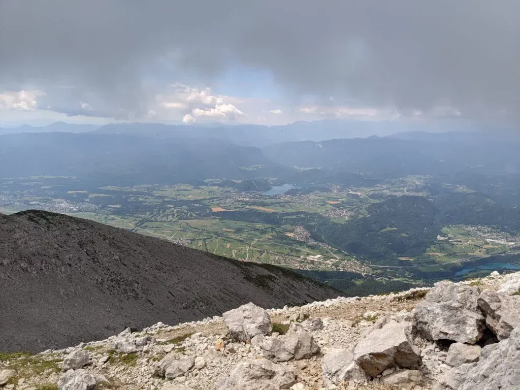 Pohled z hory Stol