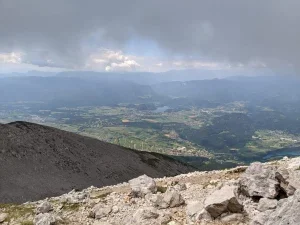 Uitzicht vanaf de berg Stol